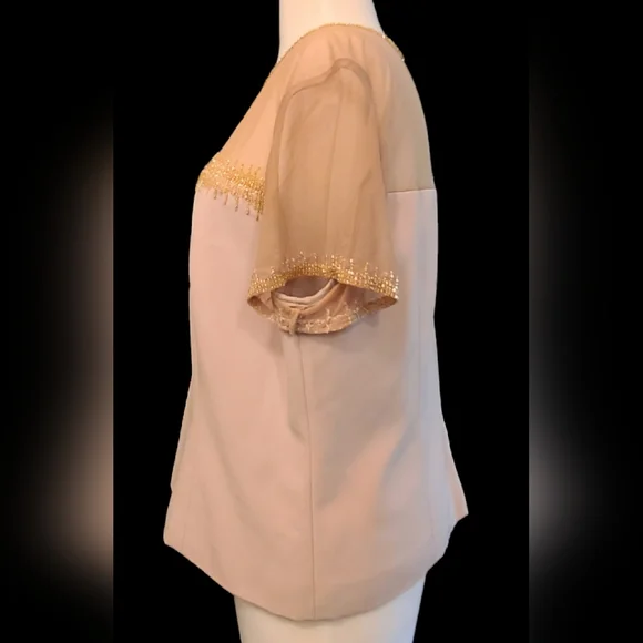 St. Anthony evening size 14 tan 3 piece suit - Picture 2 of 16